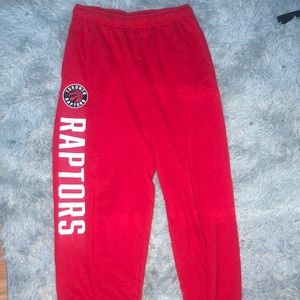 Raptors sweatpants